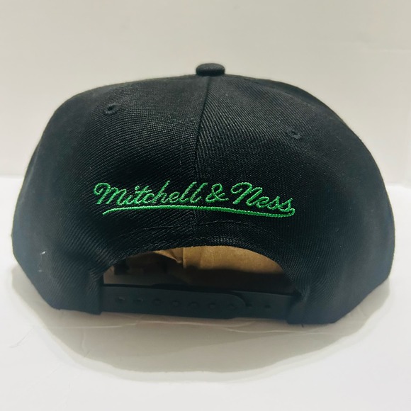 Seattle SuperSonics Mitchell & Ness Snapback Hat Cap NBA Core Men's Black Retro - Picture 4 of 6